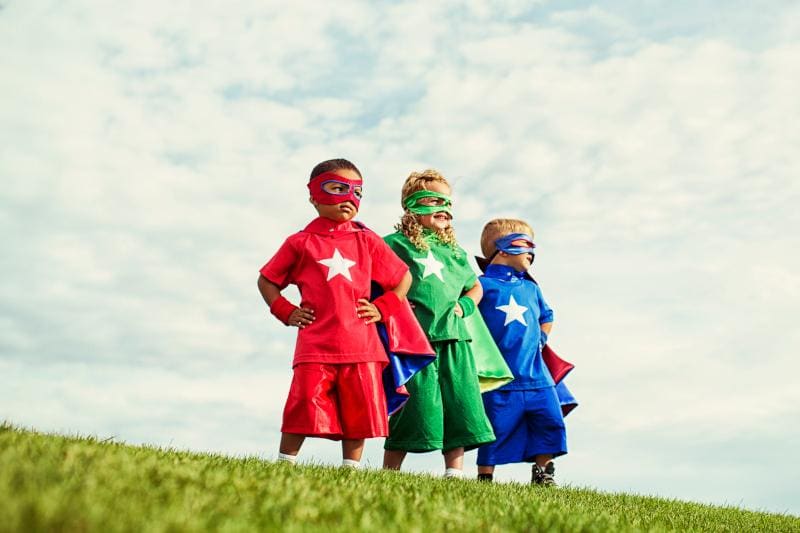 superbohaterowie obrońcy praw przedszkolaków